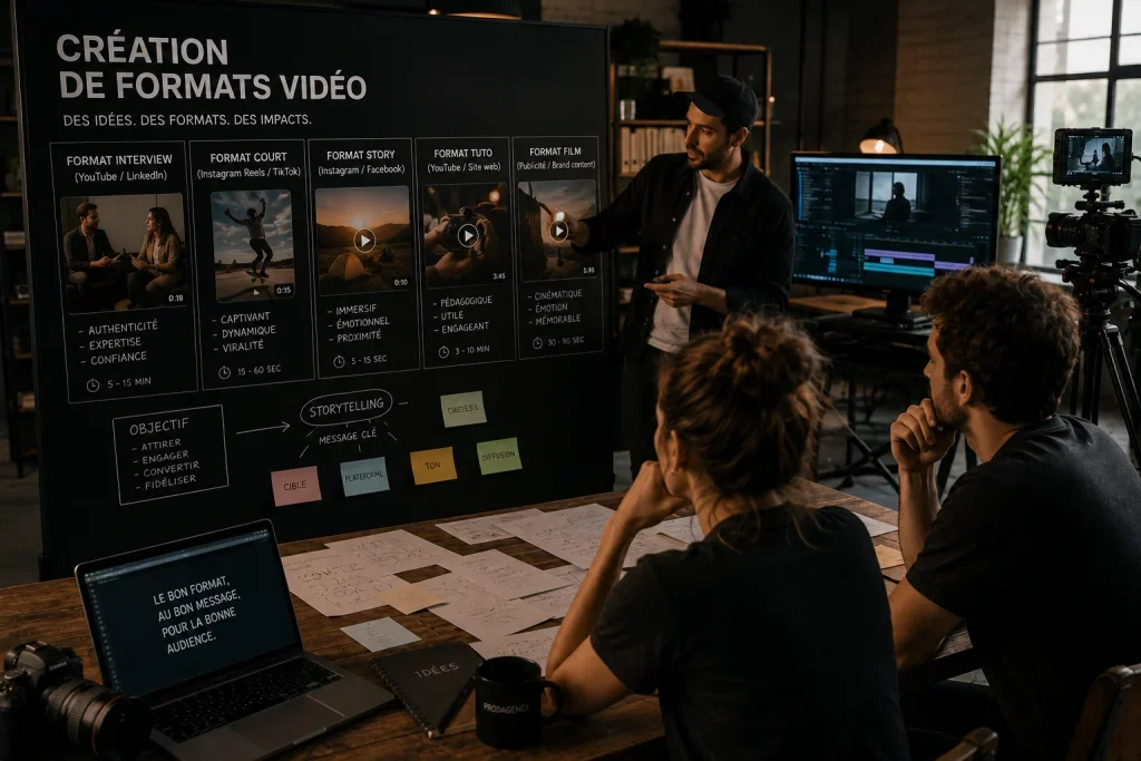 Création de formats vidéo