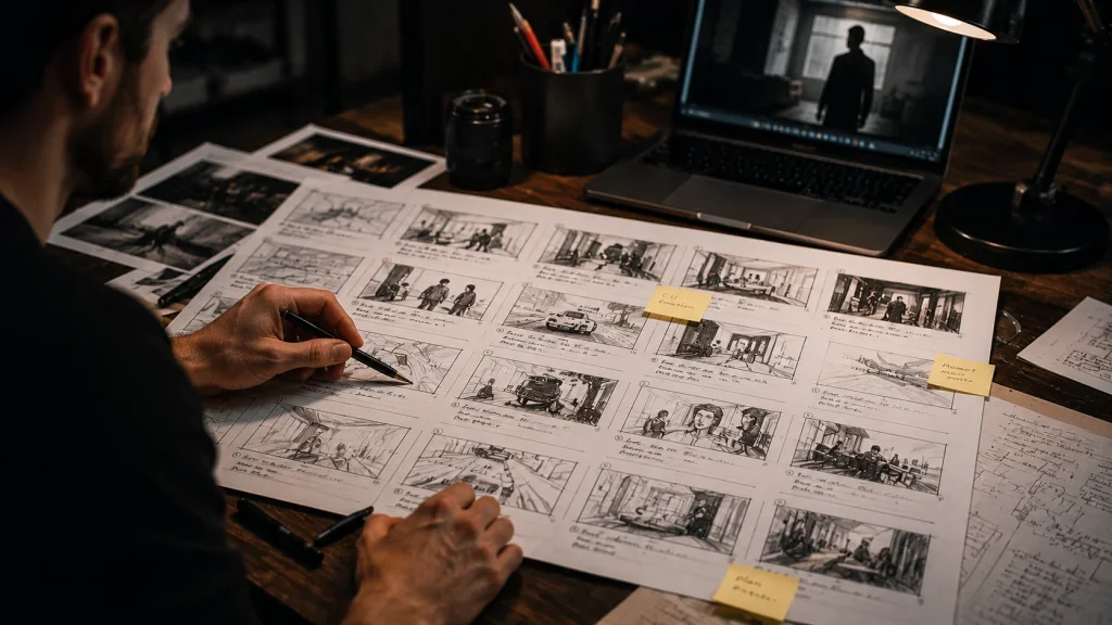 Service de storyboard