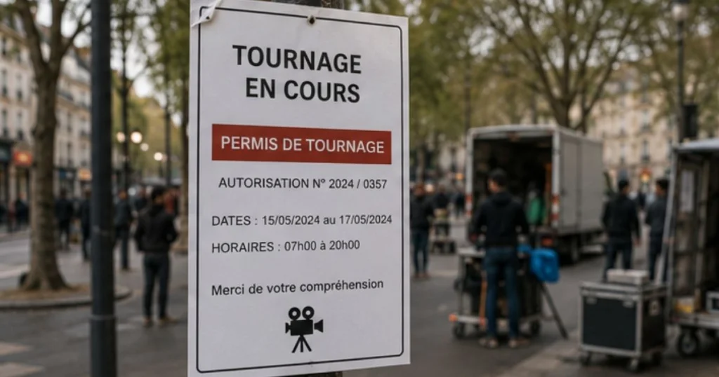 Permis de tournage