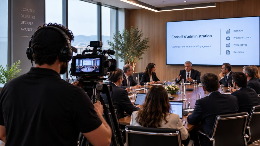 Captation conseil d'administration