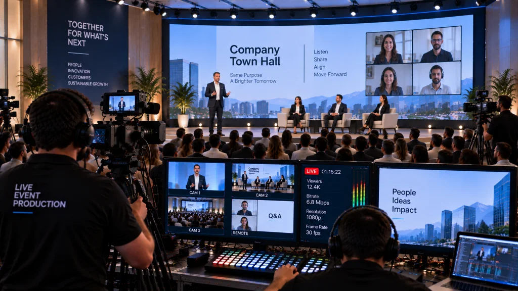 Service de town hall corporate