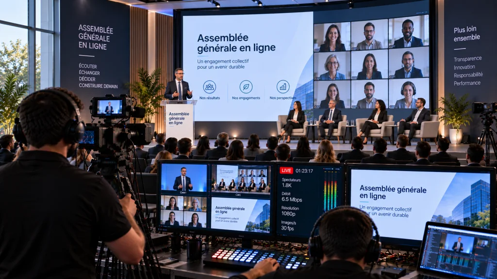 Assemblée générale en ligne