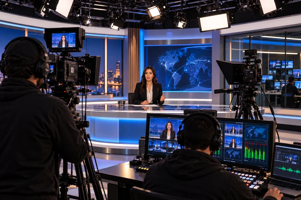 Studio broadcast haut de gamme