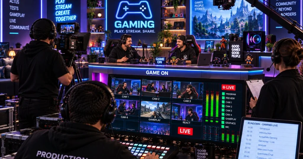 Production gaming