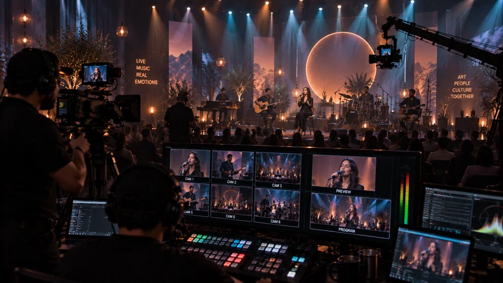 Concert multicaméra